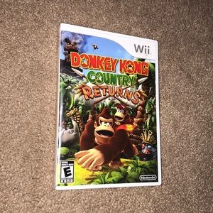 Nintendo Wii game Donkey Kong Country Returns